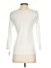 Unbranded Ivory White 3/4 Sleeve T-Shirt Size S - photo 2