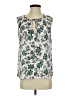 Ann Taylor LOFT Ivory Sleeveless Blouse Size S - photo 1
