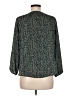 West Kei 100% Polyester Green Long Sleeve Blouse Size M - photo 2