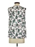 Ann Taylor LOFT Ivory Sleeveless Blouse Size S - photo 2