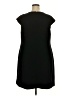 Jones Studio 100% Polyester Solid Black Casual Dress Size 18 - photo 2