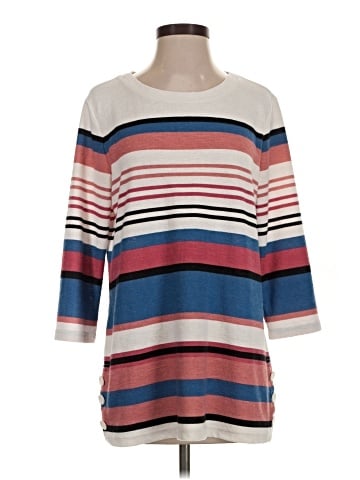 Croft & Barrow 3/4 Sleeve Top (view 1)