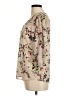 Living Doll Tan 3/4 Sleeve Blouse Size M - photo 5