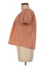 TeXTURE & THREAD Madewell Orange Short Sleeve Top Size M - photo 5