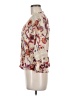 Eyeshadow 100% Rayon Ivory 3/4 Sleeve Blouse Size M - photo 5