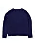 Crewcuts 100% Cotton Solid Blue Pullover Sweater Size 8 - 9 - photo 2