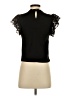 Zara Black Short Sleeve Top Size S - photo 2