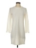 Moon Solid Ivory Casual Dress Size XS - photo 1