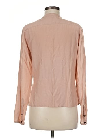 HOPE Long Sleeve Silk Top (view 2)