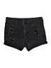 Hollister Stars Black Denim Shorts Size 7 - photo 1