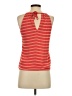 Express 100% Polyester Orange Sleeveless Blouse Size XS - photo 2