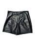Zara Metallic Black Shorts Size M - photo 1