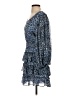 Express 100% Polyester Blue Cocktail Dress Size S - photo 5