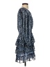 Express 100% Polyester Blue Cocktail Dress Size S - photo 4
