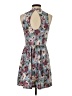 Charming Charlie Floral Blue Casual Dress Size S - photo 2