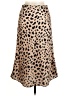Aqua Animal Print Tan Casual Skirt Size M - photo 2