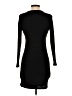 Solemio Solid Black Casual Dress Size S - photo 2