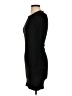 Solemio Solid Black Casual Dress Size S - photo 5