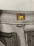 Lee 100% Polyester Solid Gray Casual Pants Size 14 - photo 4