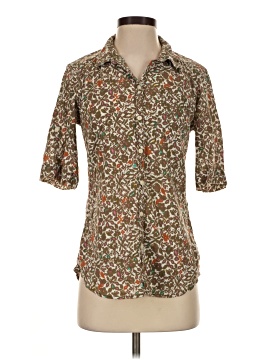 Eddie Bauer 3/4 Sleeve Button Down Shirt