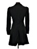 Dunnes Black Trenchcoat Size 10 - photo 2