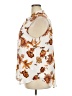 Liz Claiborne 100% Polyester Floral White Sleeveless Blouse Size XXL - photo 5