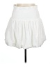 BP. 100% Cotton Solid White Casual Skirt Size L - photo 1