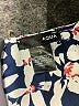 Aqua 100% Polyester Floral Blue Romper Size S - photo 4