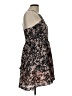 JOA 100% Polyester Print Black Cocktail Dress Size L - photo 4
