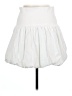 BP. 100% Cotton Solid White Casual Skirt Size L - photo 2