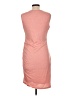 Unbranded Solid Pink Casual Dress Size L - photo 2