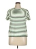 Sanctuary Stripes Green Short Sleeve Turtleneck Size XL - photo 1