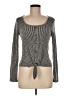 Caution to the Wind Gray Long Sleeve Top Size M - photo 1