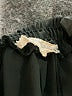 Unbranded Solid Black Casual Skirt One size - photo 4