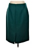 J.Crew 100% Wool Solid Teal Wool Skirt Size 4 - photo 2