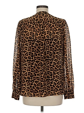 MICHAEL Michael Kors Long Sleeve Blouse (view 2)