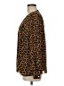 MICHAEL Michael Kors Animal Print Brown Long Sleeve Blouse Size M - photo 5