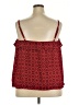 Torrid 100% Polyester Red Sleeveless Blouse Size 2X Plus (2) - photo 2