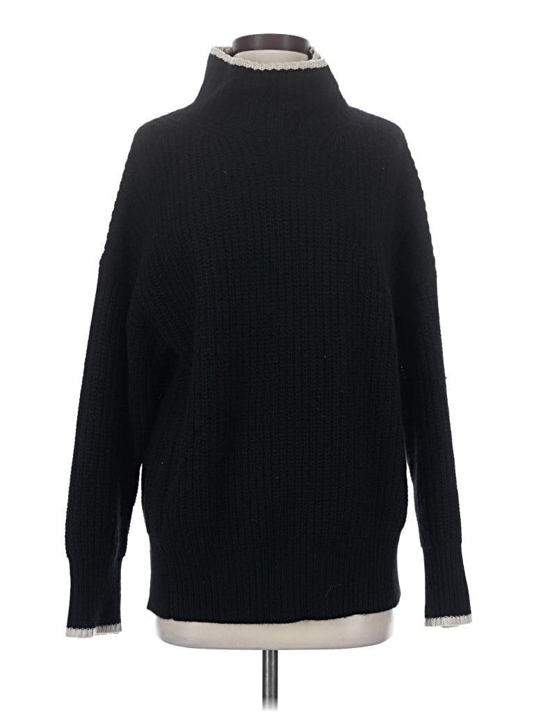 Pre-owned 360cashmere Cashmere Pullover Sweater In Black