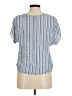 Universal Thread Blue Short Sleeve Blouse Size M - photo 2