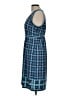 Max Studio Graphic Blue Casual Dress Size L - photo 5