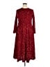 Assorted Brands Stars Burgundy Cocktail Dress Size 3X - photo 1