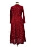 Assorted Brands Stars Burgundy Cocktail Dress Size 3X - photo 2