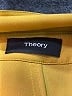 Theory 100% Silk Yellow Trenchcoat Size L - photo 7