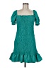 Bibi 100% Polyester Teal Cocktail Dress Size M - photo 1