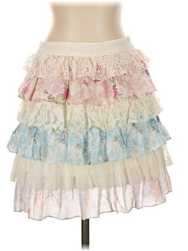 Love Shack Fancy Silk Skirt