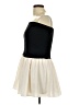 Commense Color Block Ivory Cocktail Dress Size L - photo 5