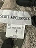 Scott McClintock 100% Polyester Silver 3/4 Sleeve Top Size 4 - photo 4