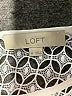 Ann Taylor LOFT 100% Polyester Ivory 3/4 Sleeve Top Size M - photo 7