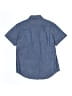 Crewcuts Solid Blue Short Sleeve Button-Down Shirt Size 8 - photo 2